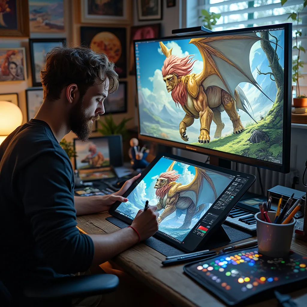 Online-škola ilustrace a digital-artu